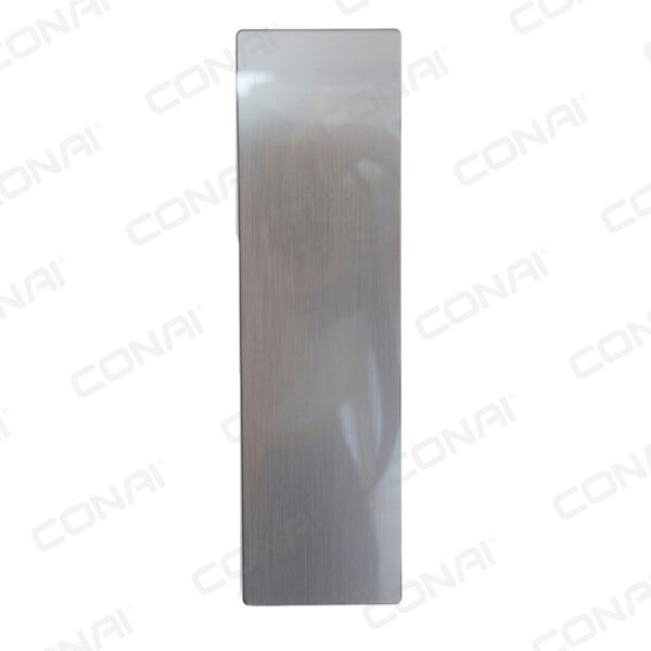 Botoeira de elevador com 2 botões touch e painel digital COR Cinza 320x90mm